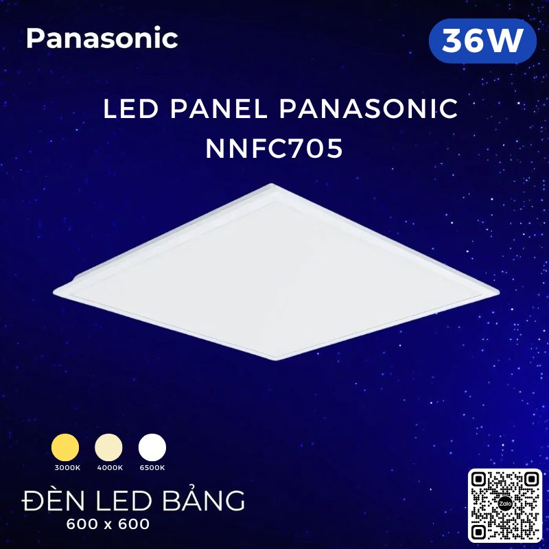 Đèn LED Panel Panasonic 600x600 NNFC705 - 36W